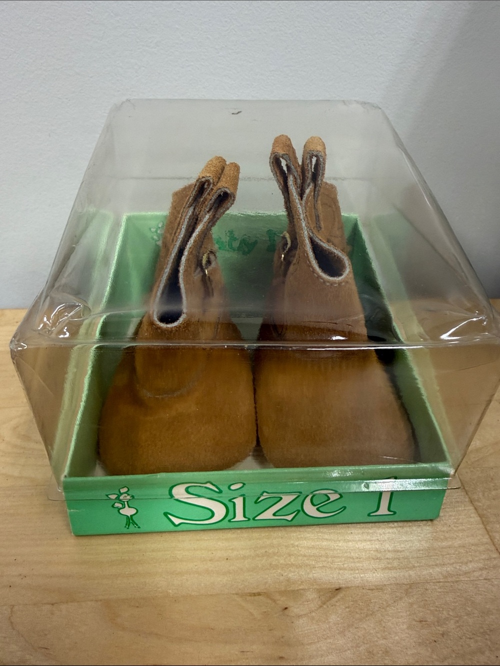 Baby Deer Tan Baby Walker Booties